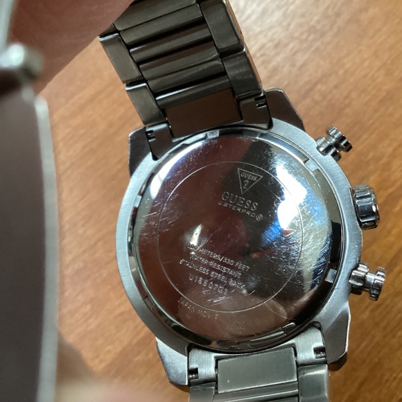 Guess Two Tone Men’s Watch Waterpro Collection Model U18507G1 - Picture 10 of 14